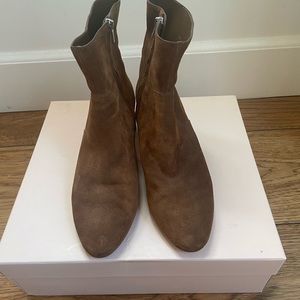 Loeffler Randall suede Gema boots size 7